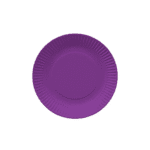 Plato 18cm morado 10un