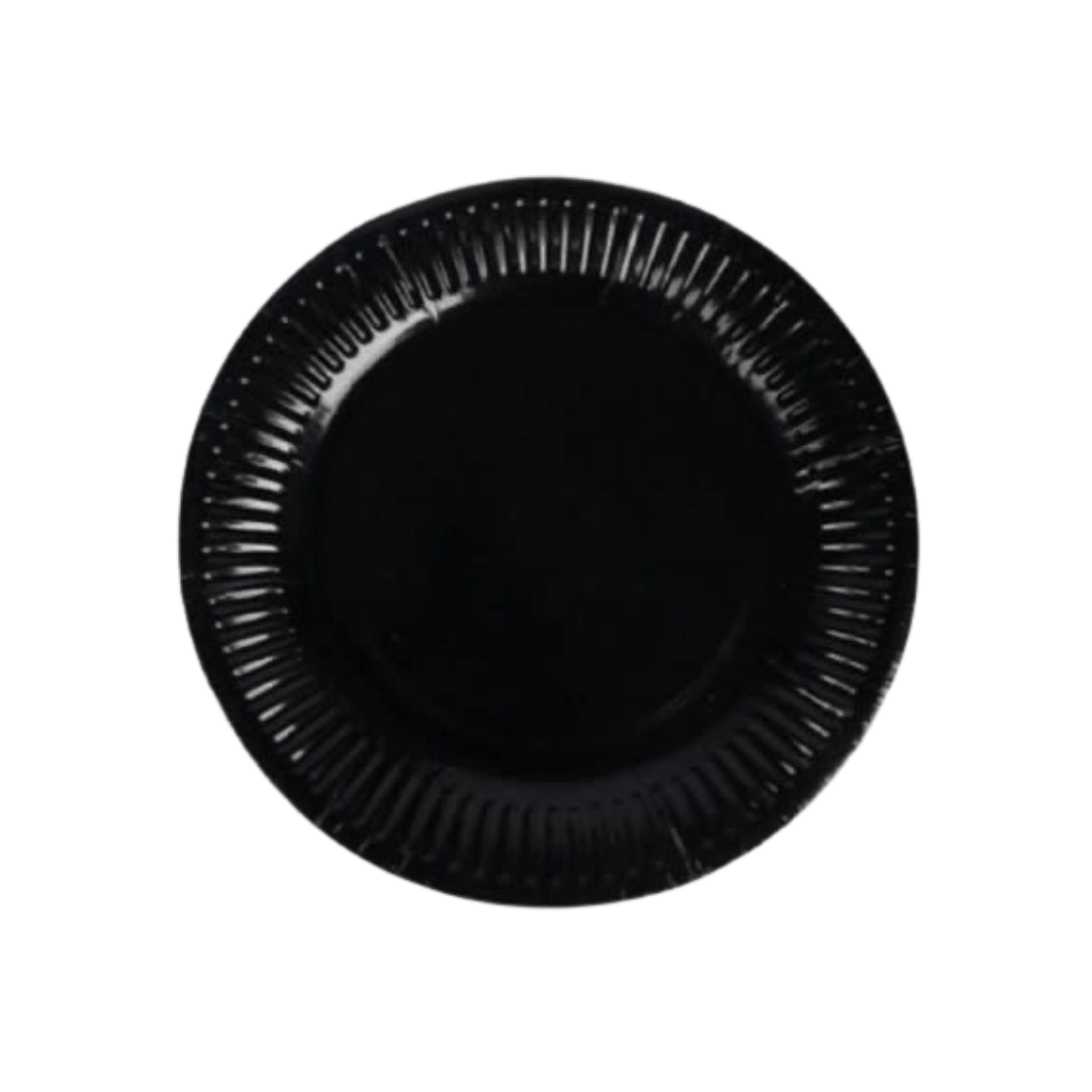 C-1094 Plato 18cm negro 10un - Imagen 1