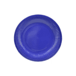 Plato 18cm azul 10un