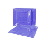 Plato 18cm cuadrado 10un