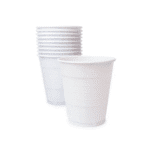 Vasos 7oz blancos 10un