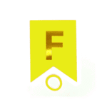 Guirnalda F.C flúor amarillo 2m