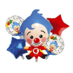 Set 5 globos Plim plim