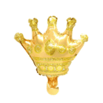 Globo 10" corona dorada un