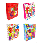 Bolsa de regalo feliz día 30x40cm un