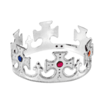 Corona príncipe plateada un