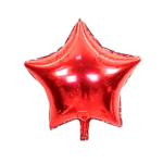 Globo 45cm estrella roja un