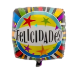 Globo 45cm" felicidades un