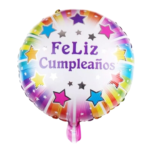 Globo 45cm FC arcoíris un