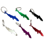 Llavero metálico tiburón colores un