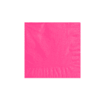 Servilletas fucsia 33x33cm un