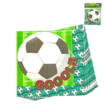 Servilleta 4 caras fútbol 12un