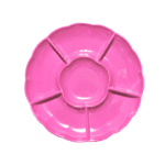 Bandeja 6 espacios fucsia 3un