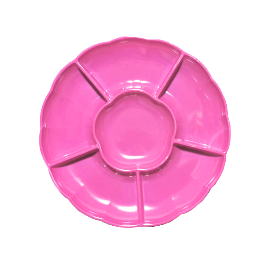 Bandeja 6 fucsia Bandeja 6 espacios fucsia 3un - Imagen 1