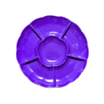 Bandeja 6 espacios morada 3un