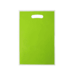 Bolsa perlada verde lima 10un