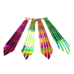 Corbata flúor lineas 6un