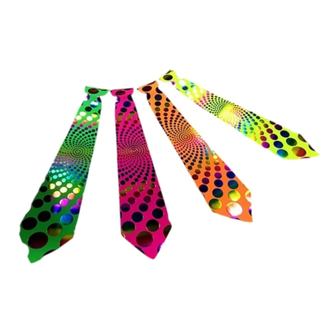 Corbata fluor puntos Corbata flúor puntos 6un - Imagen 1