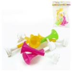 Cornetín colores 12cm 6un