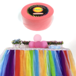 Cinta faldón tela 27m sandía un