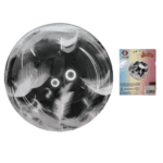 Globo 18" burbuja diseño plumas un