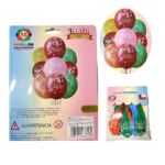 Globos R12 látex FC colores 10un