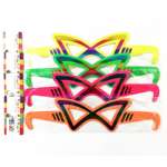 Antifaz flúor triangular 6un