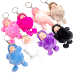 Llavero baby pom pom un