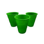 Vasos 7oz verde 10un
