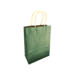 Bolsa de regalo kraft verde un