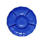 Bandeja 6 espacios azul 3un