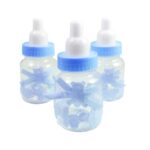 Biberón 7cm osito celeste un