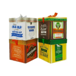 Caja 10x10 cm copete un