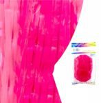 Cortina flúor fucsia 2x1mt un