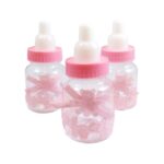 Biberón 7cm osito rosa un