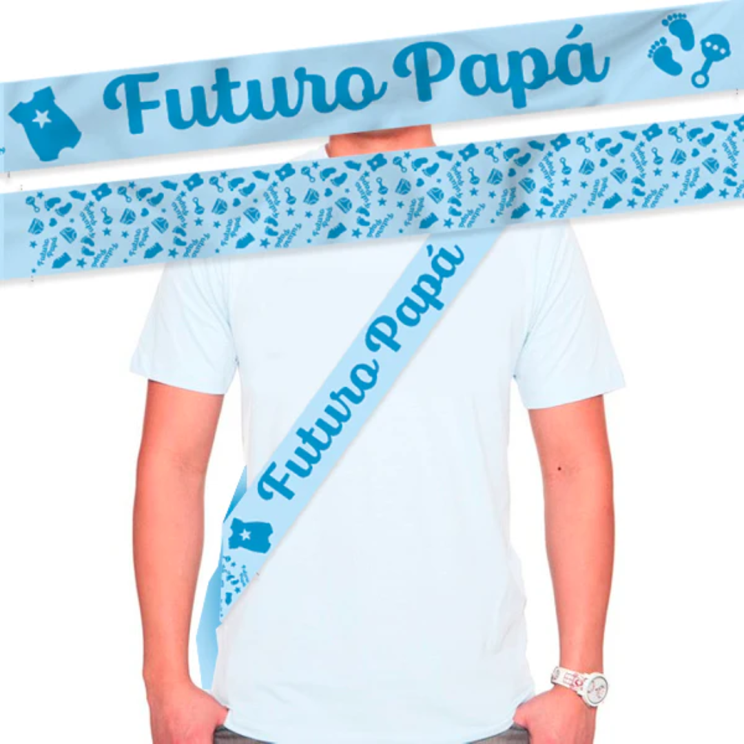 futuro papa celeste Banda futuro papá celeste un - Imagen 1