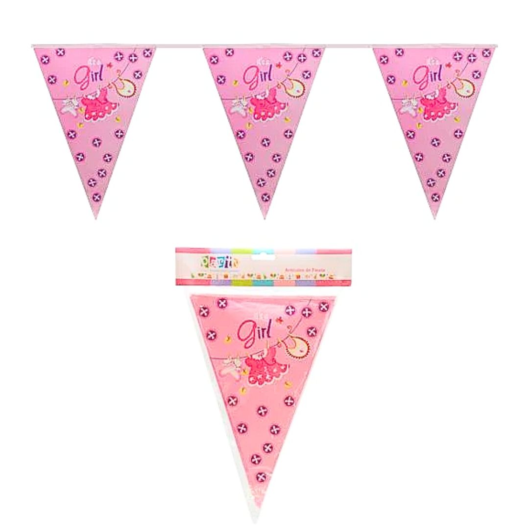 its a girl Banderín it`s a girl un - Imagen 1