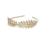 Tiara laurel metal un