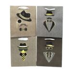 Bolsa de regalo elegante glitter 18x23cm un