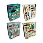 Bolsa de regalo vintage 26x32cm un