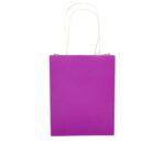 Bolsa de regalo kraft morado un