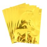 Bolsa metalizada dorada 6un