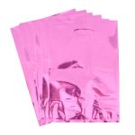 Bolsa metalizada fucsia 6un