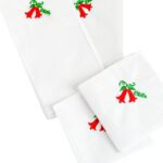 Pañuelo bordado copihue un