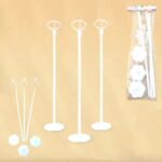 Set 3un varillas con base blanco