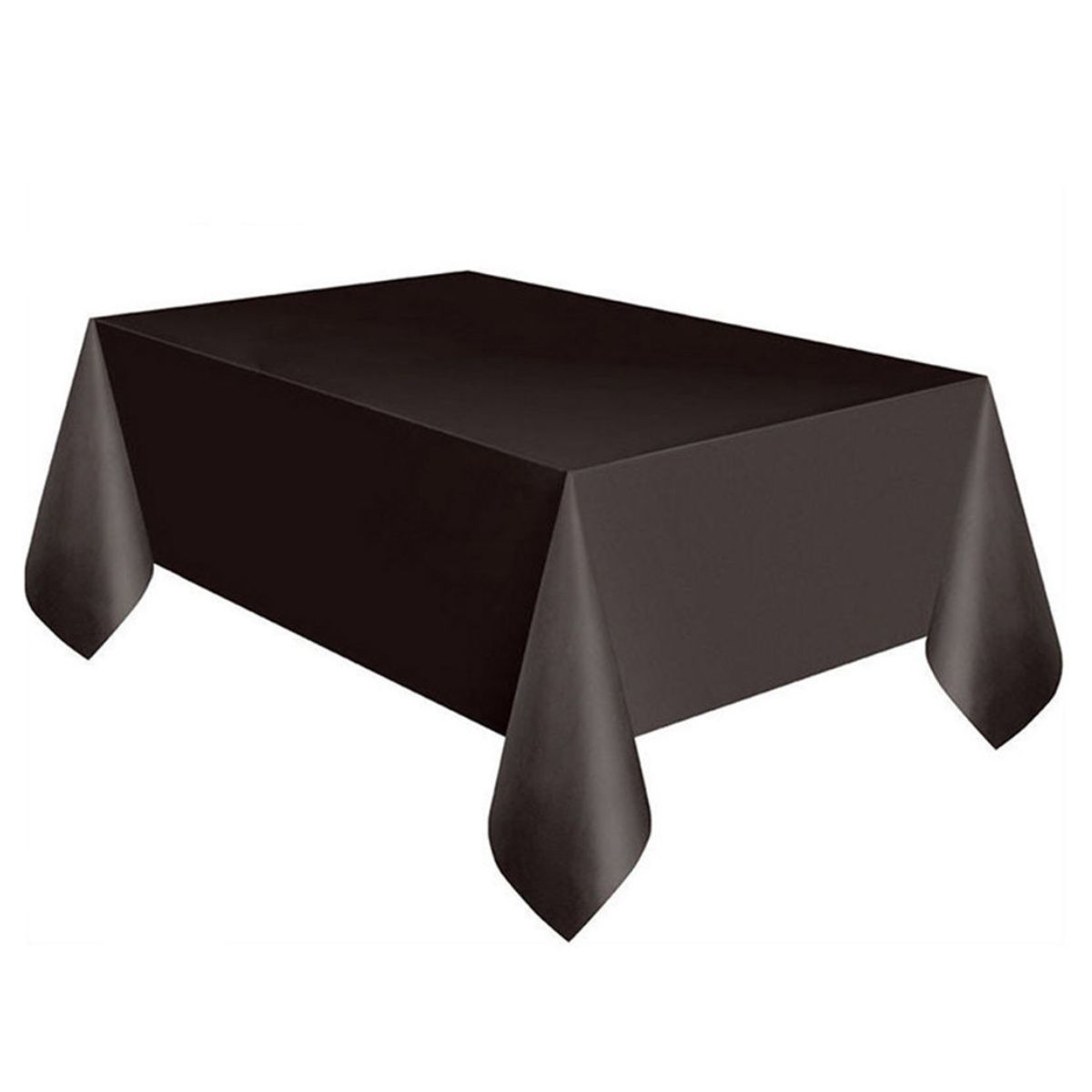 amntel negro Mantel negro plástico 137×274 cm un - Imagen 1