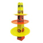 Bandeja de cartón 3 pisos 31 minutos un