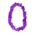 Collar hawaiano morado un