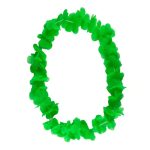 Collar hawaiano verde un