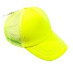 Sombrero jockey flúor amarillo un